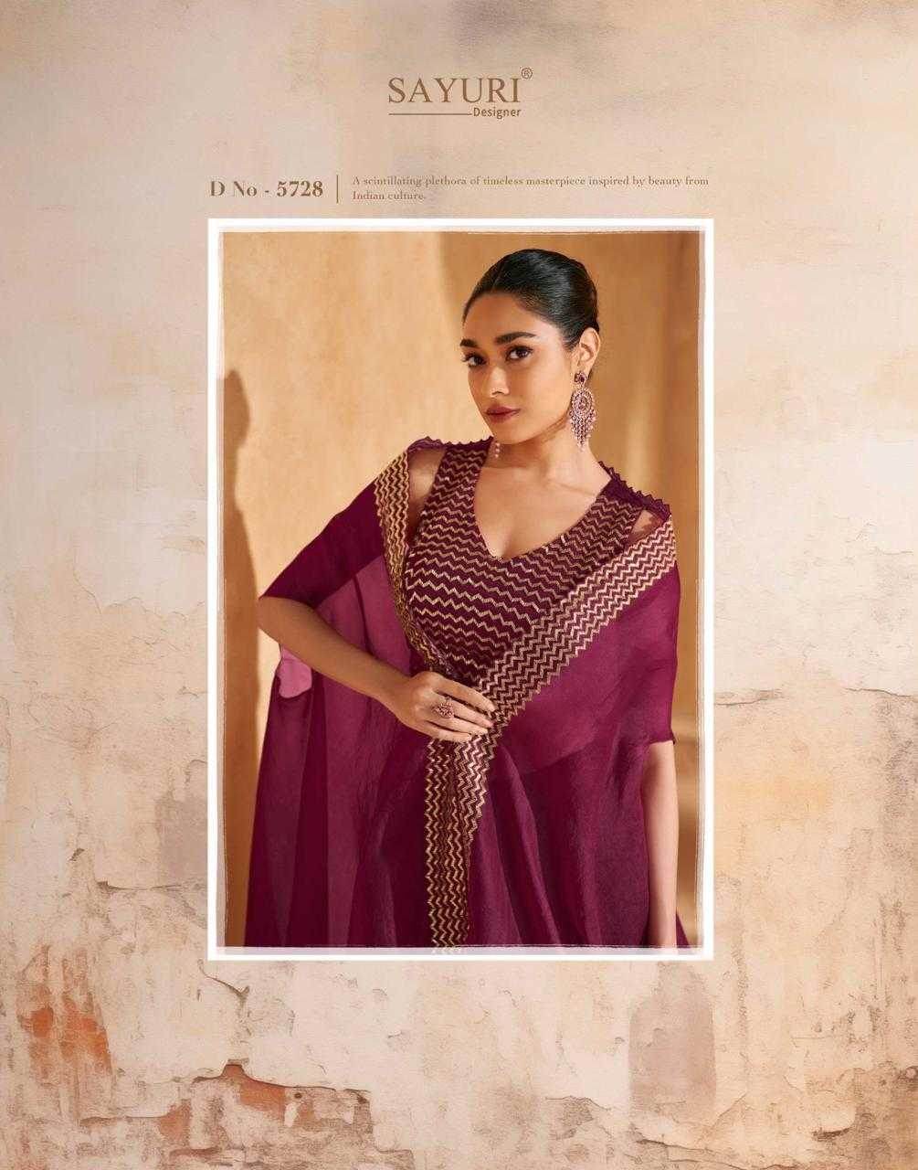 Chinon Silk Designer Silk Dresses Handwork Suit - MYLUXURY LANE ENTERPRISE